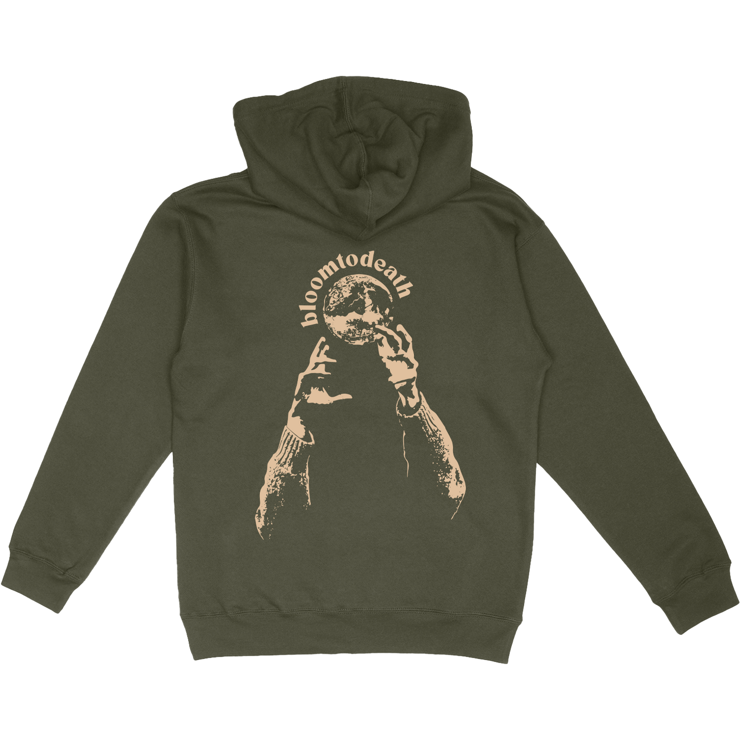 brakence hoodie (army)